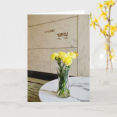 "The Crypt of Tiny Tim" Hallowe’en card Karte (Gelbe Blume)