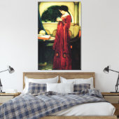 The Crystal Ball (1902) ~ Bildende Kunst-Leinwand Leinwanddruck (Insitu (Schlafzimmer))