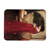 The Crystal Ball [John William Waterhouse] Magnet (Horizontal)