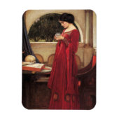 The Crystal Ball [John William Waterhouse] Magnet (Vertikal)