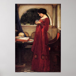 The Crystal Ball, von John William Waterhouse -190 Poster
