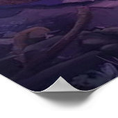 The Crystal Cave of the Mermaid Poster (Ecke)