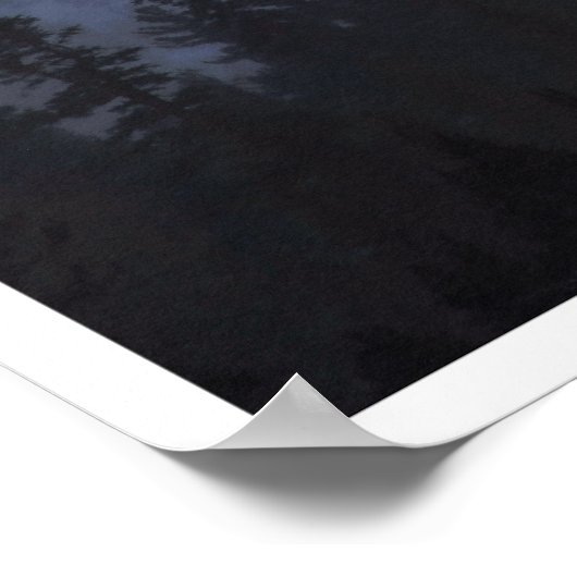 The Crystal Crag Poster (Ecke)