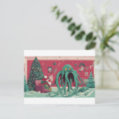 The Cthulhu Spirits of Christmas Postkarte (Stehend Vorderseite)