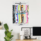 "The CUBICLE" - Das erste Poster der Saison (Heimbüro)