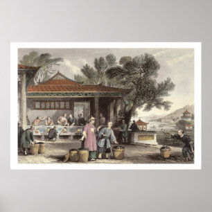 The Culture and Preparation of Tea, from 'China in Poster