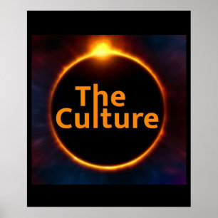 The Culture Iain M Banks ScFi Total Eclipse Poster