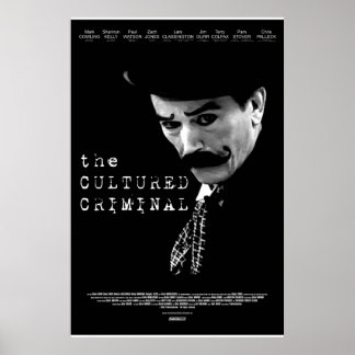 The Cultured Criminal - Offizielles Filmplakat 01 Poster