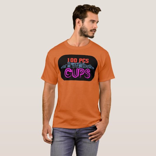 The cups funny T-Shirt (Vorne ganz)