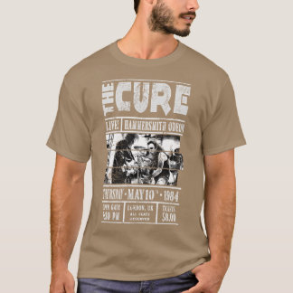 The Cure Live Hammersmith Odeon Donnerstag Mai Vin T-Shirt