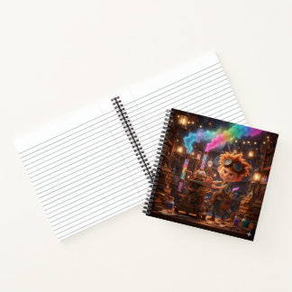 The Curious Child Inventor Notebook Notizblock