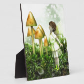 The Curious Fairy - Fairy and Toadstools Fotoplatte (Seite)