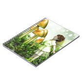 The Curious Fairy - Fairy and Toadstools Notizblock (Linke Seite)