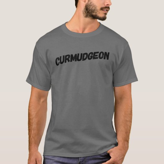 The Curmudgeon - Funny T-Shirt (Vorderseite)