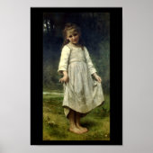 The Curtsey 1898 William Bouguereau Poster (Vorne)