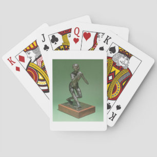 The Curtsey, c.1896 (Bronze) Spielkarten
