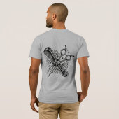 The Cut & Craft | Traditional Barber Flash Tee (Schwarz voll)