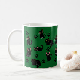 The Cutest Black Cat Mug Gift for Cat Lovers Kaffeetasse
