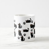 The Cutest Black Cat Mug Gift for Cat Lovers Kaffeetasse (Mittel)