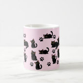 The Cutest Black Cat Mug Gift for Cat Lovers Kaffeetasse (Mittel)