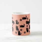 The Cutest Black Cat Mug Gift for Cat Lovers Kaffeetasse (Mittel)