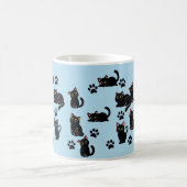 The Cutest Black Cat Mug Gift for Cat Lovers Kaffeetasse (Mittel)