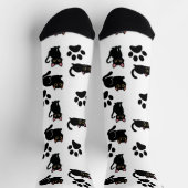 The Cutest Black Cat Socks Gift for Cat Lovers Socken (Oben)