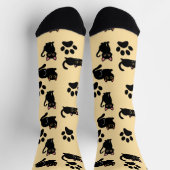 The Cutest Black Cat Socks Gift for Cat Lovers Socken (Oben)