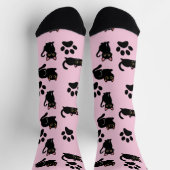 The Cutest Black Cat Socks Gift for Cat Lovers Socken (Oben)