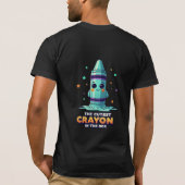 The Cutest Crayon In The Box Kawaii Art T-Shirt (Rückseite)
