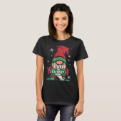 The Cutest Gnome Xmas Elf Matching Family Christma T-Shirt (Vorne ganz)