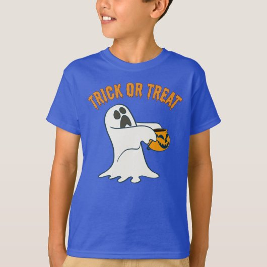 The Cutest Trick-or-Treat Ghost For Halloween T-Shirt (Vorderseite)