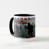 The D Day on June 6th 1944 on a Ceramic Coffee Tasse (Vorderseite Links)