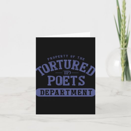 The D Poets Dept Design Karte (Vorderseite)