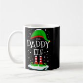 The Daddy Elf Christmas Family Matching Xmas Dad G Kaffeetasse (Links)