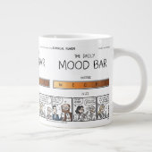 The Daily Mood Bar Coffee Mug Jumbo-Tasse (Rechts)