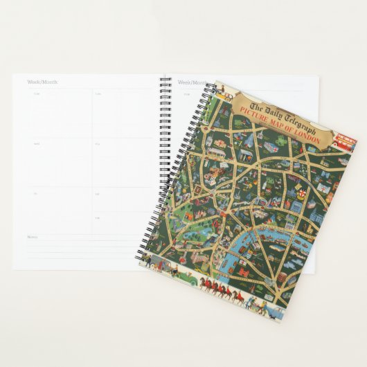 The Daily Telegraph Picture Map London Planer (Anzeige)