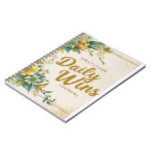 The Daily Wins-Gratitude Journal Notizblock (Linke Seite)