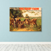 The Dairy Farm a Romance of Sleepy Hollow Leinwanddruck (Insitu (Holzboden))