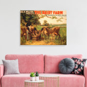 The Dairy Farm a Romance of Sleepy Hollow Leinwanddruck (Insitu (Wohnzimmer))