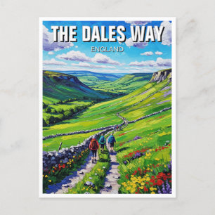 The Dales Way England Travel Postkarte