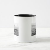 The Dalles, Oregon Indian Village View Fotograp Tasse (Zentrum)