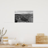 The Dalles, Oregon Town View West auf 2. Poster (Küche)