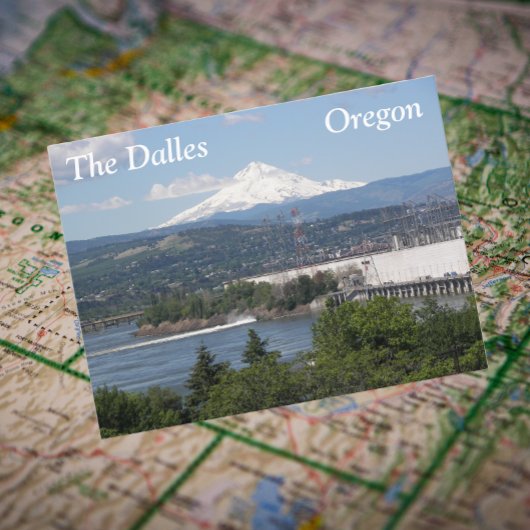 The Dalles, Oregon Travel Foto Postkarte