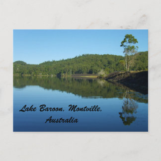 The Dam on Lake Baroon, Montville, Australien Postkarte