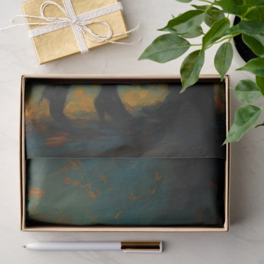  The Dance Between – Surreal Romance Decoupage  Seidenpapier (Geschenk)