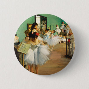 The Dance Class (1874) von Edgar Degas Button