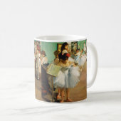 The Dance Class (1874) von Edgar Degas Kaffeetasse (VorderseiteRechts)