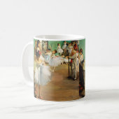 The Dance Class (1874) von Edgar Degas Kaffeetasse (Vorderseite Links)