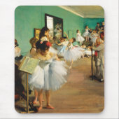 The Dance Class (1874) von Edgar Degas Mousepad (Vorne)